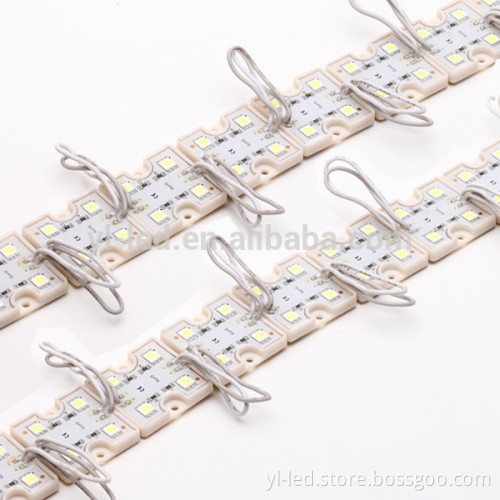 plastic waterproof SMD 5050 4 chips module for slim light box, Slim Letter LED modules 5050 4 chip